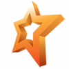 Логотип фитнес-клуба "Звезда"